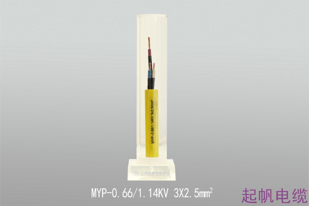 礦用電纜MYP-0.66 1.14KV 3X2.5mm2